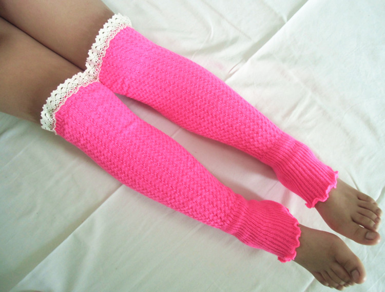 Simply Elegant Leg Warmers Lace Knit Leg Warmers Women Handmade Legwarmers Lace Lace Boot Leg Warmers